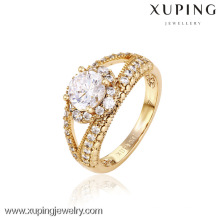 12745- China Xuping Fake 18k Gold Schmuck schöne Frau Ringe